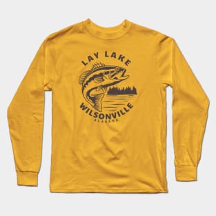 Wilsonville • Lay Lake Long Sleeve T-Shirt